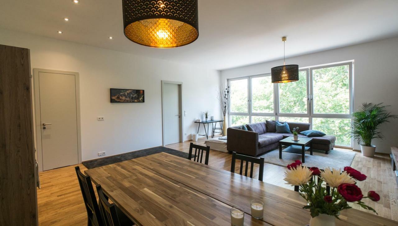 City Apartment Am Stadthafen Leipzig Extérieur photo